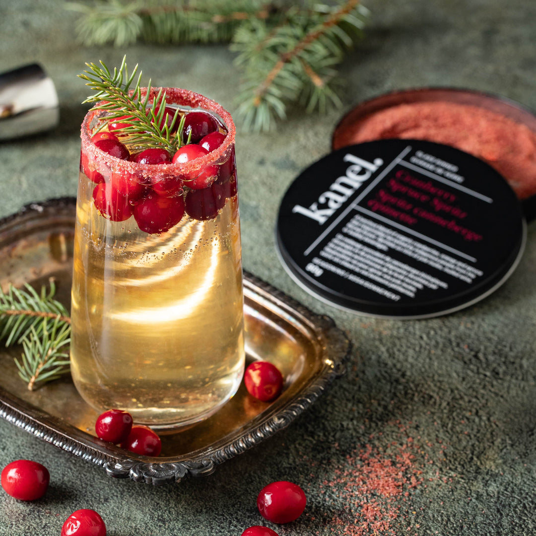 Cranberry Spruce Spritz  - Perfectly Imperfect